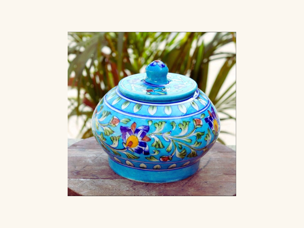 Blue Pottery
